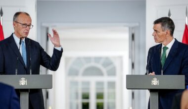 Kanzler in Spanien: Merz betont Meinungsverschiedenheit mit Sánchez über Krieg in Gaza