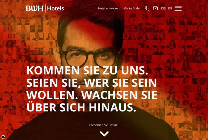 BWH Hotels zeigt Wir-Power auf neuer Website