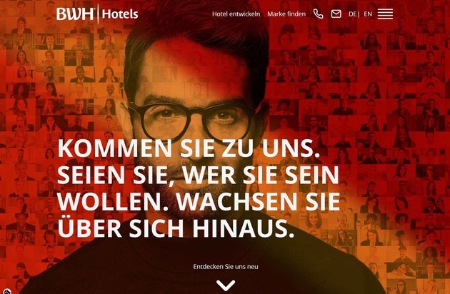 BWH Hotels zeigt Wir-Power auf neuer Website