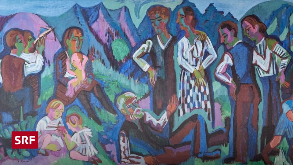 «Kirchner x Kirchner» in Bern: Ernst Ludwig Kirchner im Grossformat - Kultur