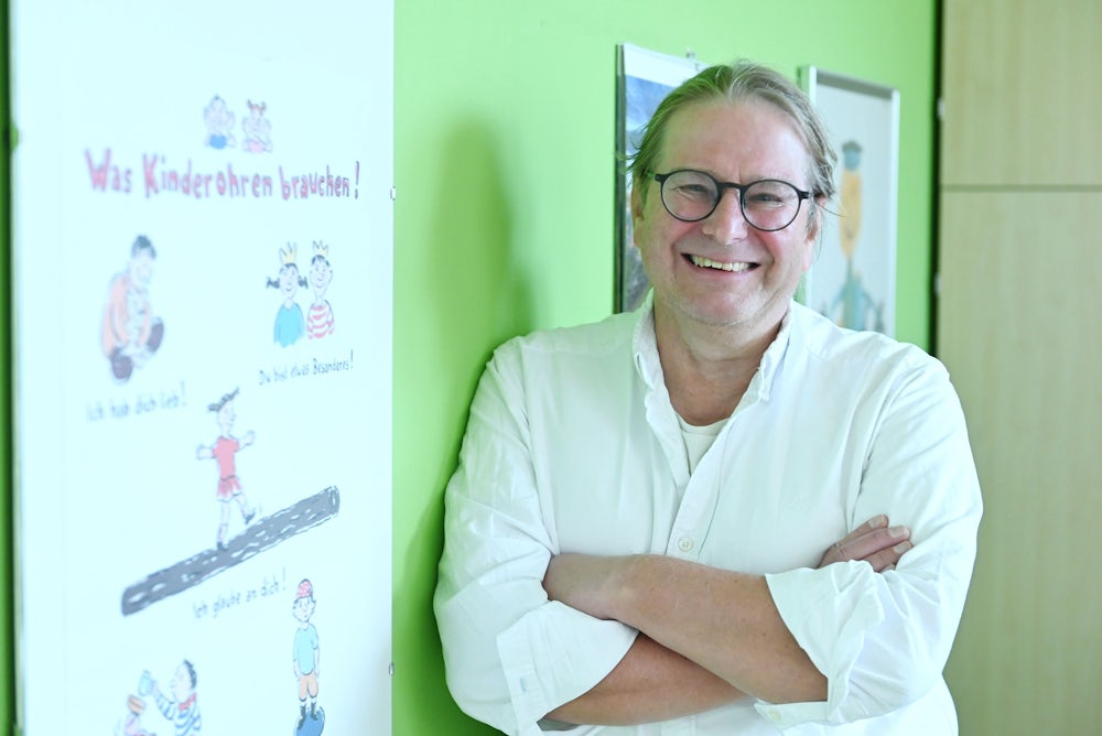 Bernhard Kühnl leitet die städtischen Erziehungsberatungsstellen des Jugendamtes. In seinem Haus wurden die neuen Elternbriefe entwickelt.