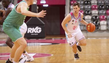 Baskets siegen Grayson Murphy führt klug Regie