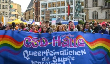 CSD in Halle: Sorge wegen rechter Proteste bleibt