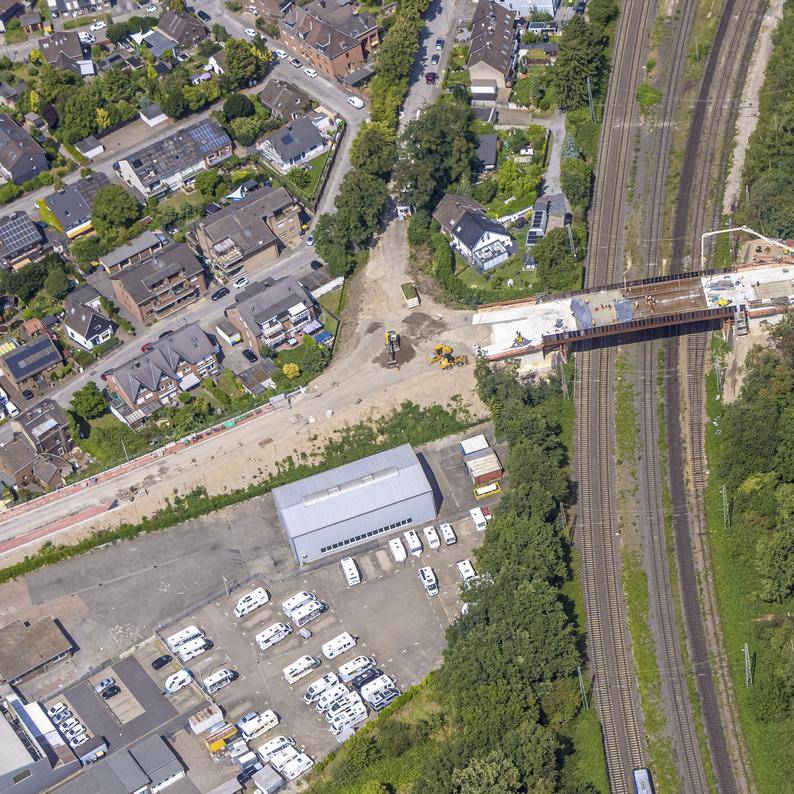 Cölve-Brücke zwischen Moers und Duisburg wird bald eröffnet