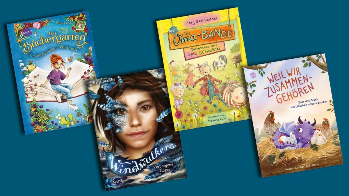 Wir verlosen Bücher des Arena-Verlags