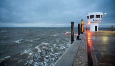 Helgoland | Erster Herbststurm des Jahres erreicht Küsten
