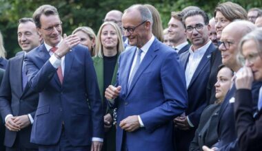 Düsseldorf | CDU feiert Wahlsiege in NRW – Merz appelliert an die SPD