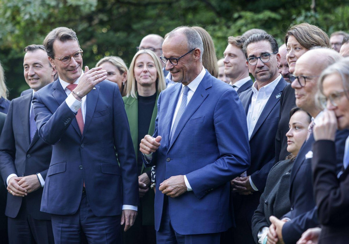 Düsseldorf | CDU feiert Wahlsiege in NRW – Merz appelliert an die SPD