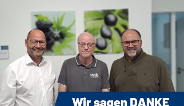 Verabschiedung in den wohlverdienten Ruhestand