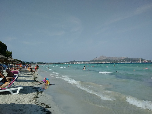 Erst Sommerhitze und dann Regenfront auf Mallorca