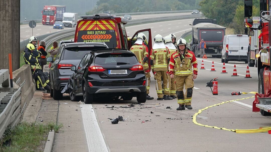 Unfälle legen Verkehr auf der A4 Richtung Chemnitz lahm