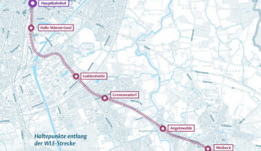 WLE-Strecke: Rat beschließt Bau des Bahnhofs Loddenheide