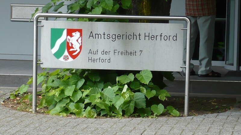 Herford: Bewährungsstrafe nach Schlag auf den Kopf