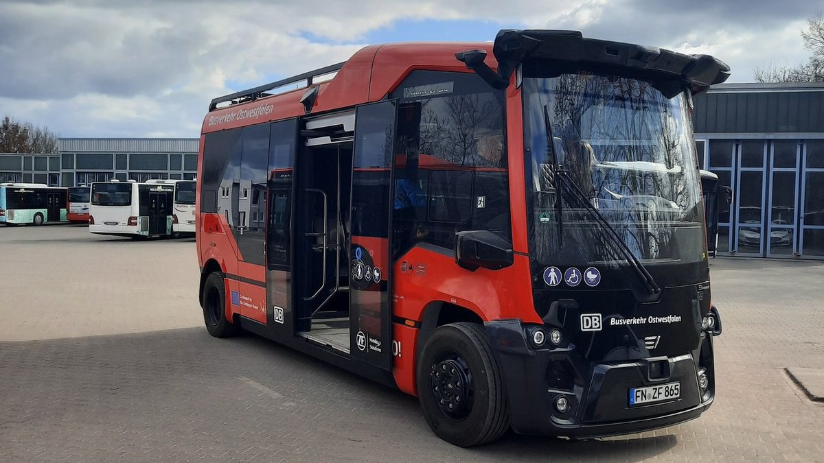 Herford: Selbstfahrende Busse ab Mittwoch zum Ausprobieren