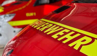 Hoher Sachschaden bei Feuer in Schloß Holte-Stukenbrock