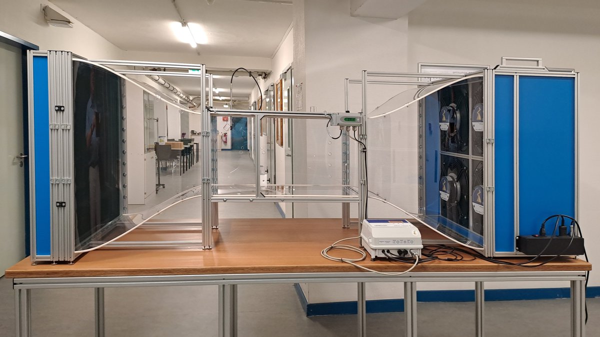 Strömung sichtbar machen: Der neue Windkanal im Fachbereich Maschinenwesen