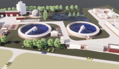 Die Stadt Halle treibt den Umbau der Kläranlage Künsebeck voran