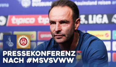 Die PK nach dem Heimsieg gegen Wiesbaden