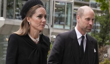 Kates versteckte Botschaft bei der Trauerfeier