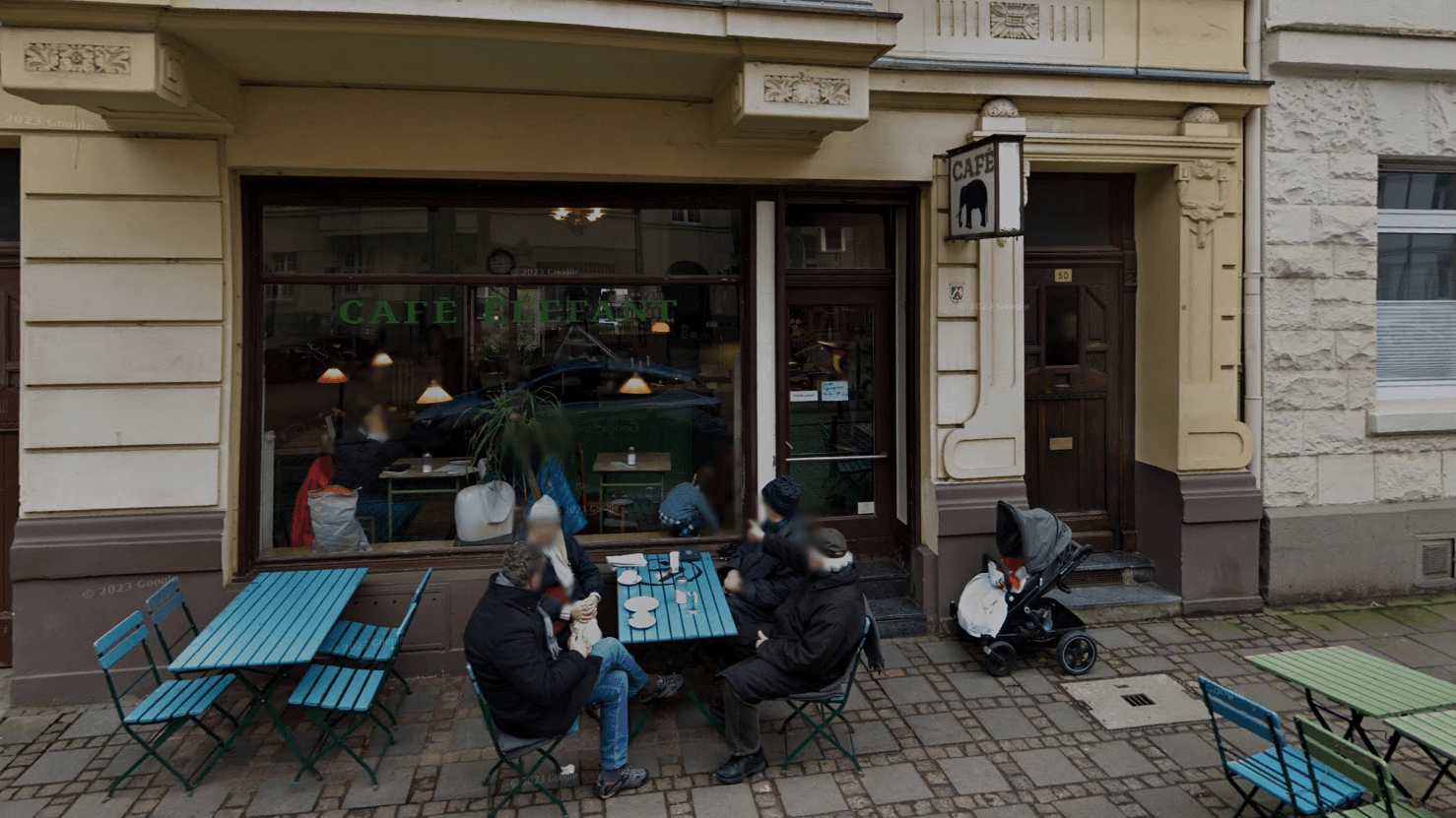Das Kölner Café Elefant im Agnesviertel (Archivbild): Mit einem Facebook-Posting löste Betreiber Michael Hamacher Diskussionen aus.