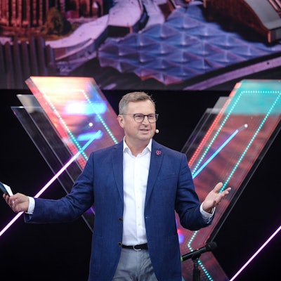 Telekom-Geschäftskundenvorstand Klaus Werner bei der Digital X 2024.