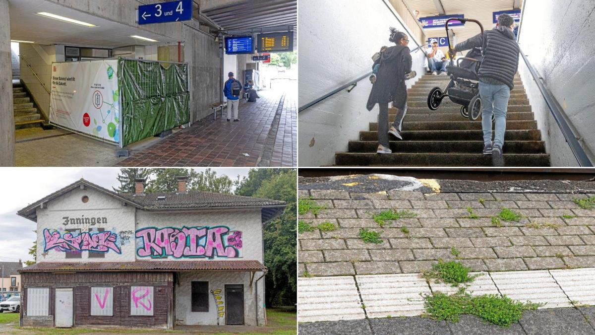 Augsburgs Bahnhöfe im großen Vor-Ort-Check
