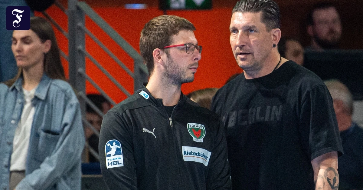 Handball-Meister Füchse Berlin trennt sich von Kretzschmar und Siewert