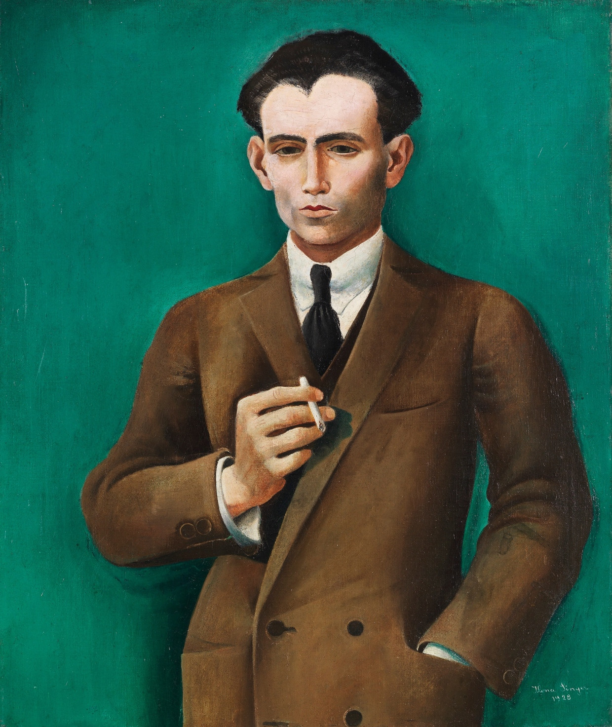 Diese Malerin gilt es besser zu entdecken: Ilona Singer, „Bildnis Francesco von Mendelssohn“, 1928