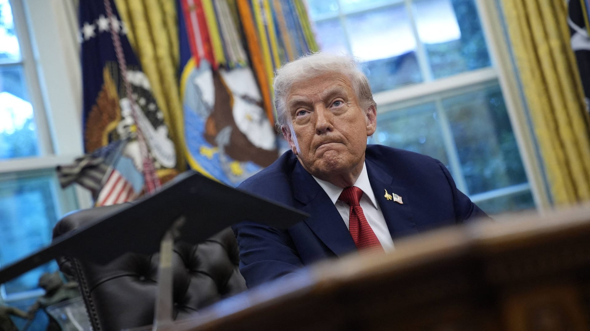 Donald Trump im Weißen Haus.