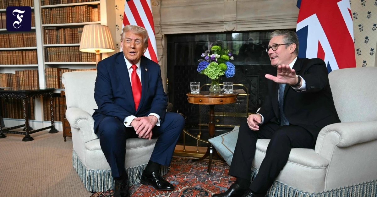 Trumps Staatsbesuch: Starmer lockt den Präsidenten mit Lob