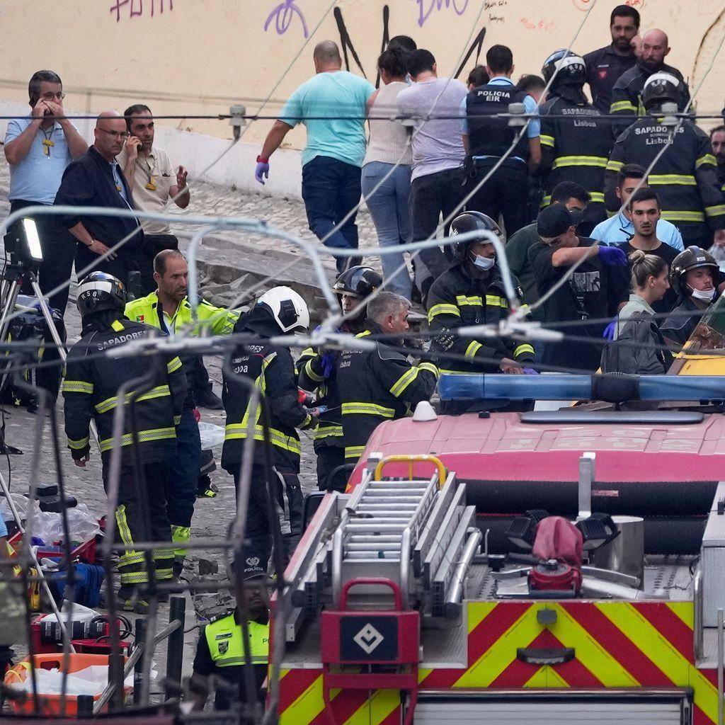 Erster Bericht: Kabel löste sich von Todes-Bahn in Lissabon