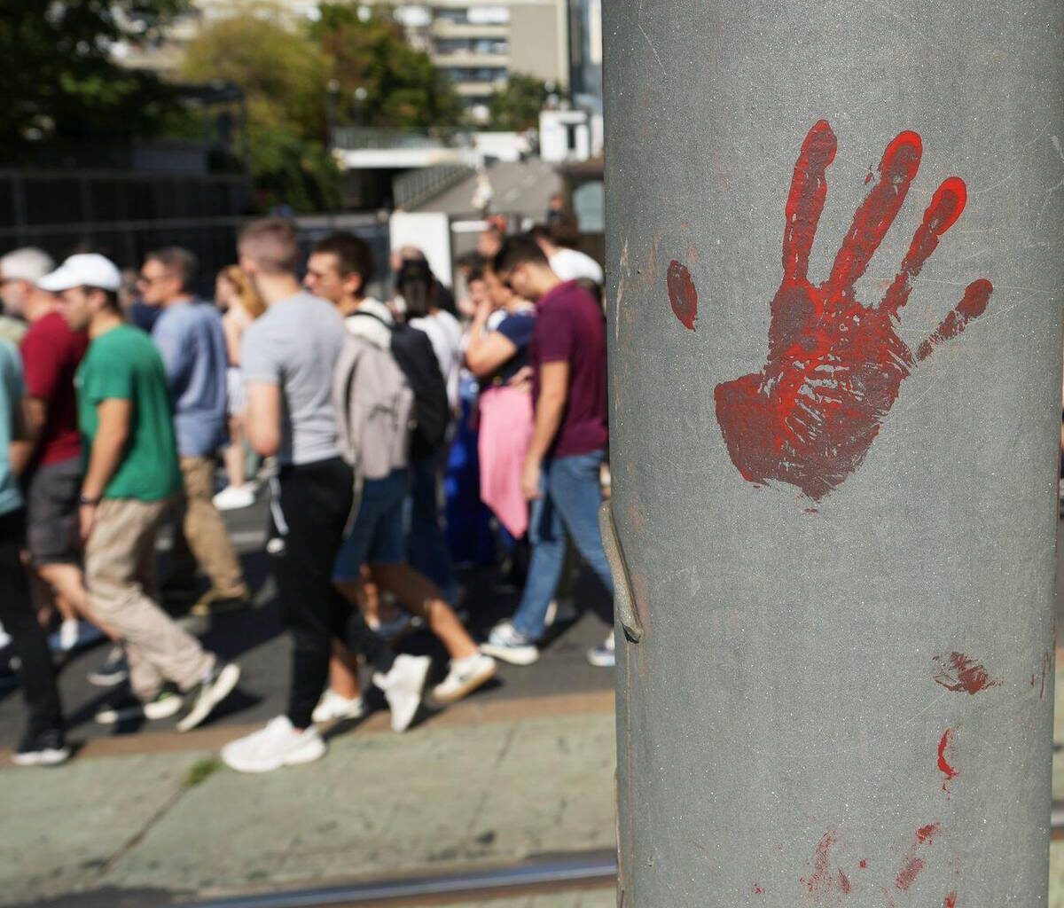 Proteste gegen Regierung und Polizeigewalt in Serbien