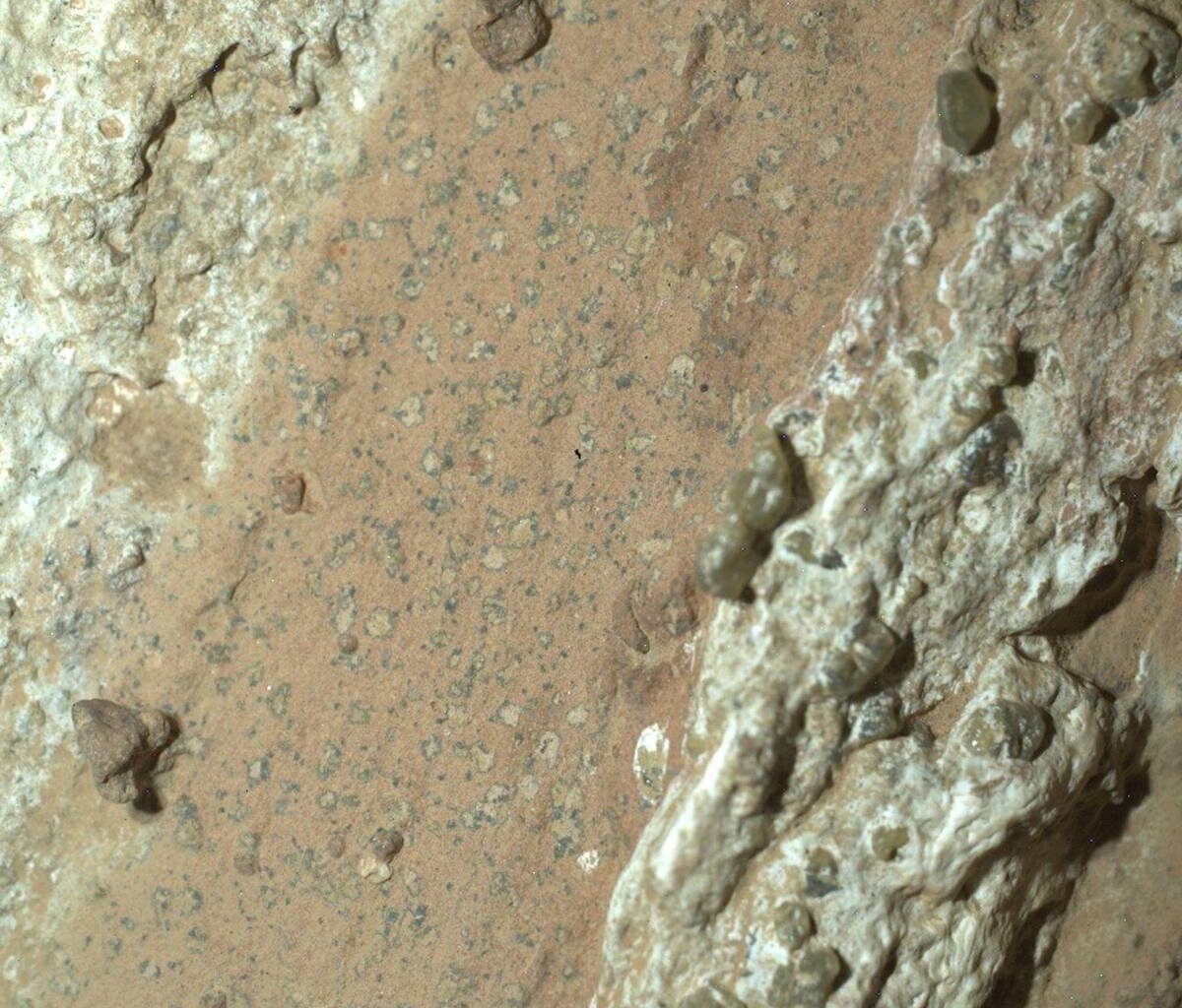 Nasa: Mars-Stein könnte Zeichen von früherem Leben zeigen