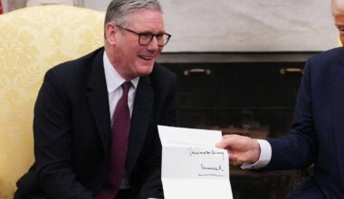 Trump meidet Öffentlichkeit bei Besuch in Großbritannien