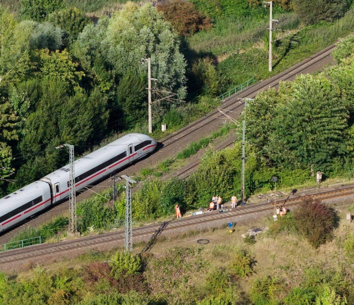 Noch bis Nachmittag Störungen im Bahnverkehr Hannover–Berlin
