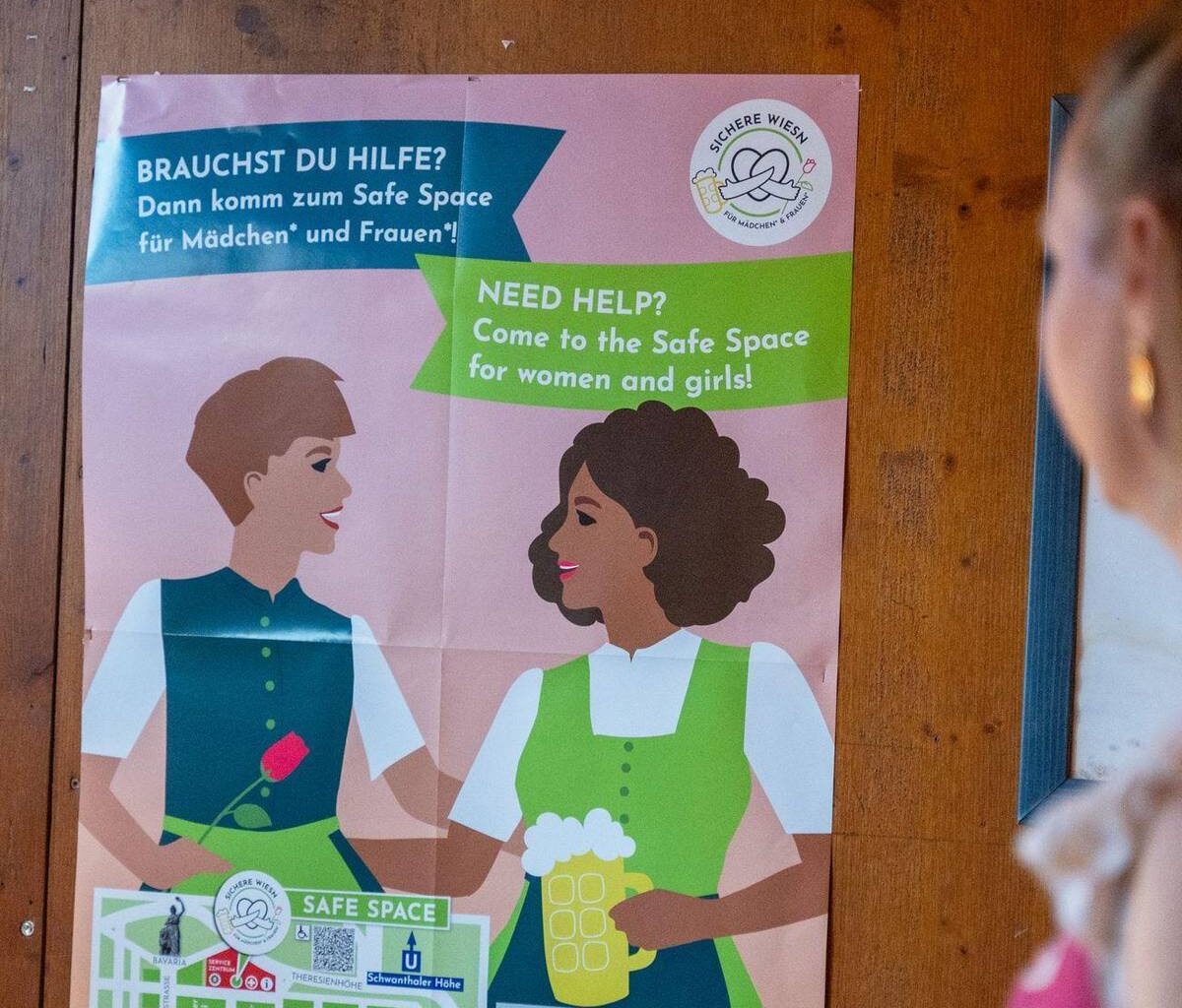 Mehr Frauen suchen Hilfe während Besuch des Oktoberfests