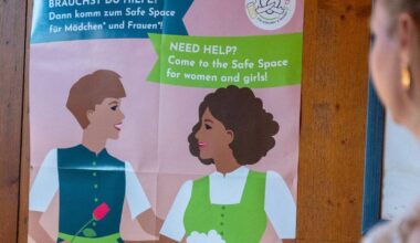 Mehr Frauen suchen Hilfe während Besuch des Oktoberfests