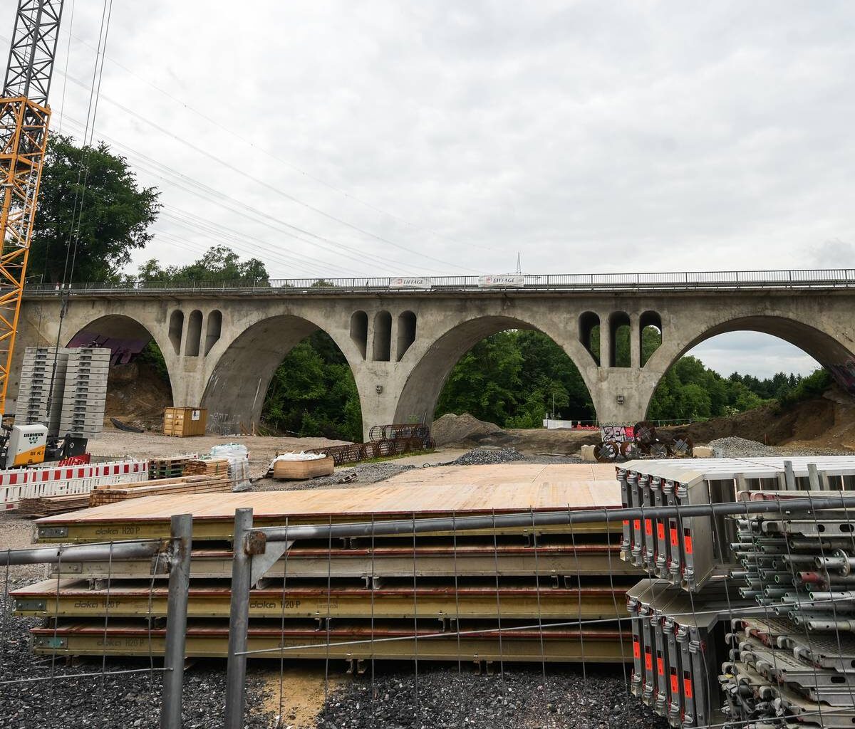 Arbeiten an der Neveltalbrücke in Bochum gehen weiter