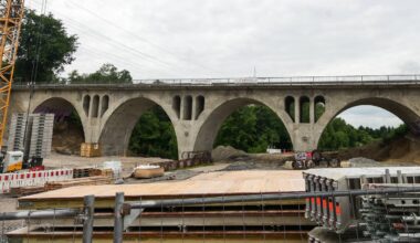 Arbeiten an der Neveltalbrücke in Bochum gehen weiter