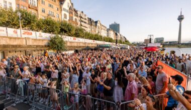Rhythmussportgruppe beim "Festival200" in Düsseldorf: die Fotos vom Sonntag