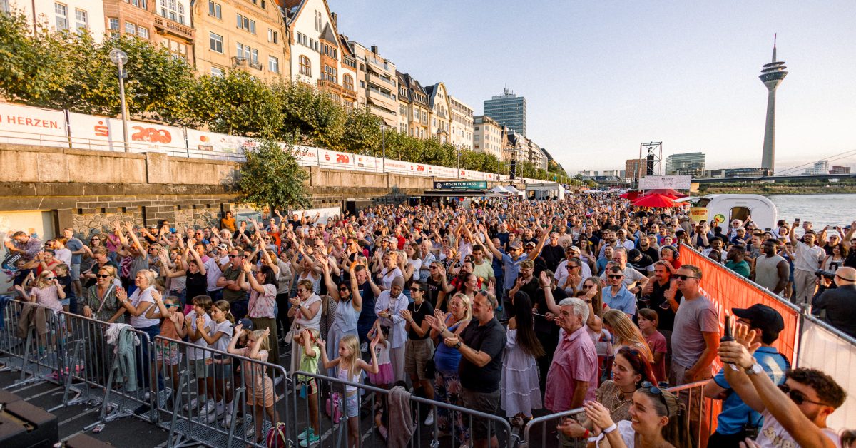 Rhythmussportgruppe beim "Festival200" in Düsseldorf: die Fotos vom Sonntag