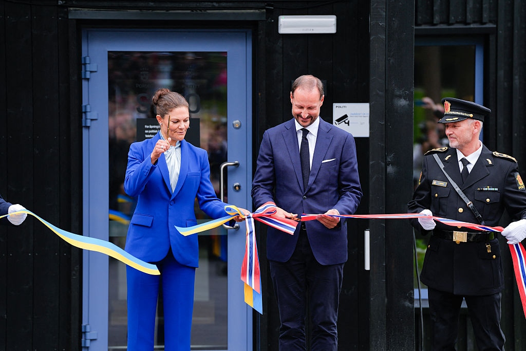 Victoria von Schweden und Haakon von Norwegen am 10. September 2025