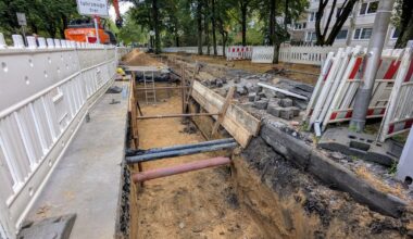 Baustelle Theodor-Heuss-Straße: Stadtnetze erklären Sommerpause