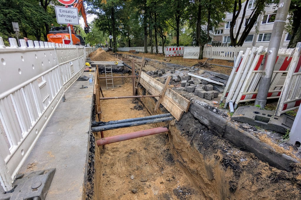 Baustelle Theodor-Heuss-Straße: Stadtnetze erklären Sommerpause