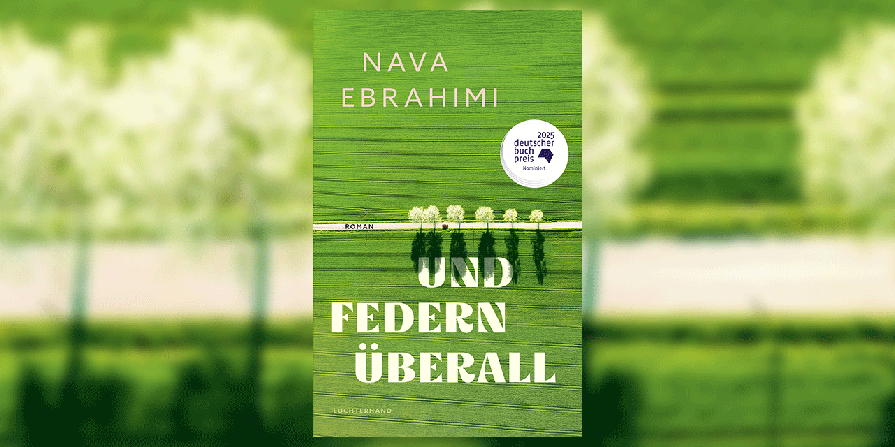 Buchcover von Nava Ebrahimis "Und Federn überall"