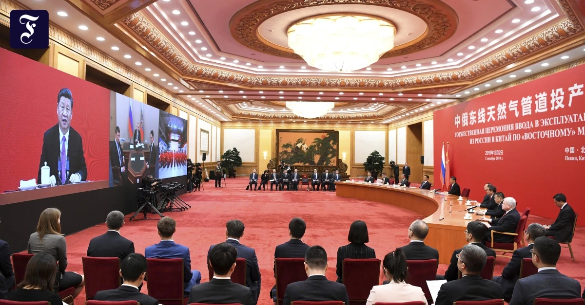 Gaspipeline von Russland nach China?