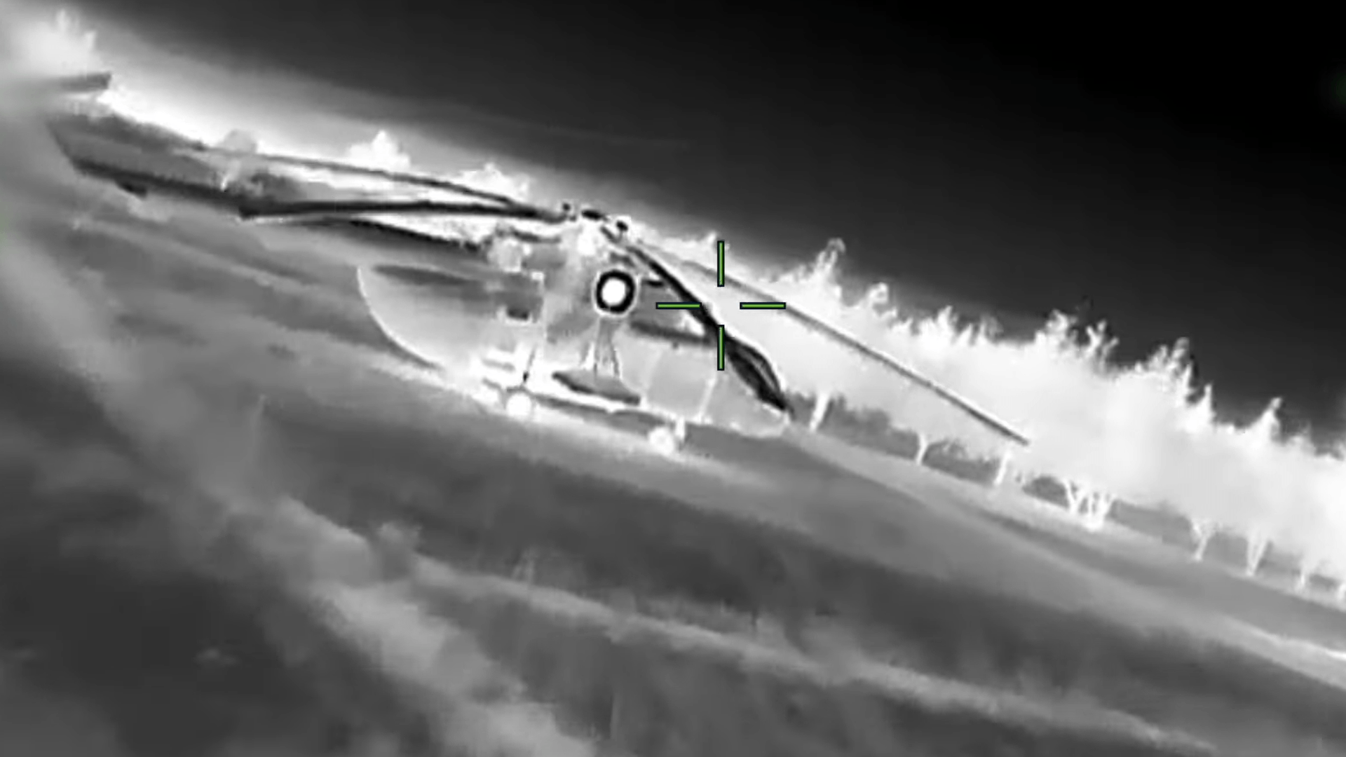 Ein russischer Mi-8-Hubschrauber auf der Krim: Ein Video des ukrainischen Militärgeheimdienstes soll Angriffe auf der besetzten Halbinsel beweisen.