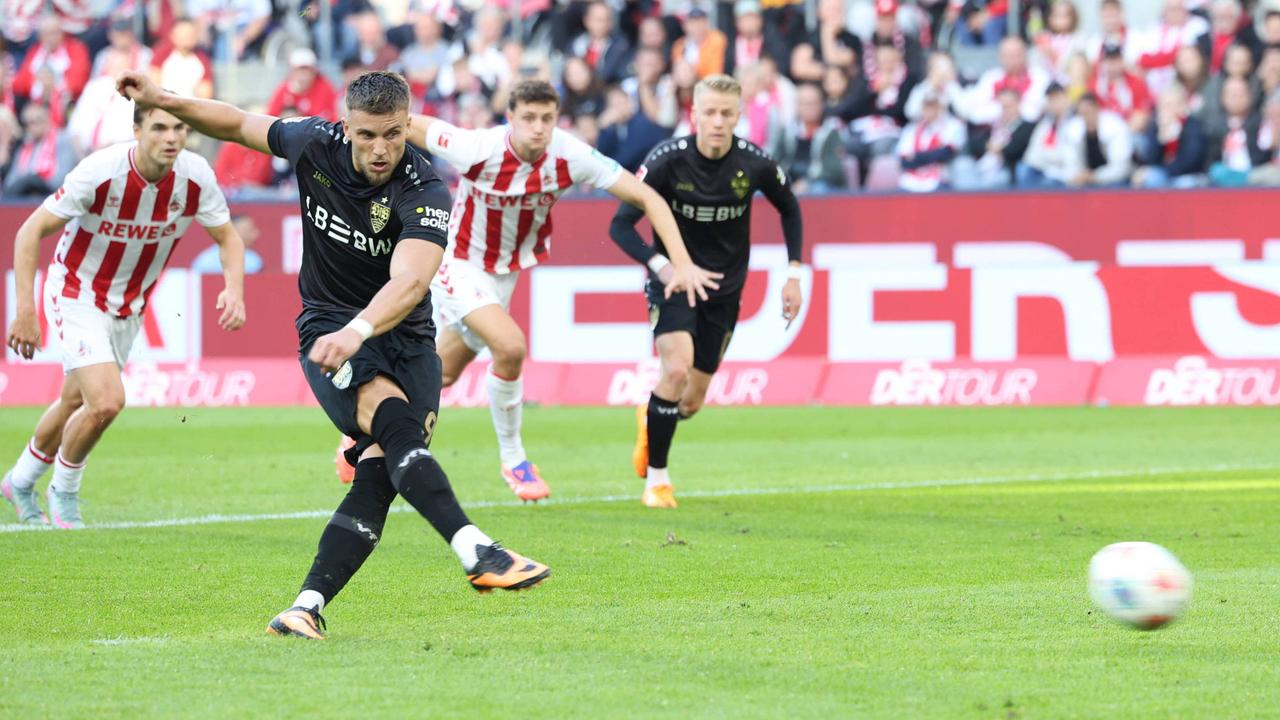 Strittiger Elfmeter: VfB-Sieg in Köln liefert Diskussionsstoff