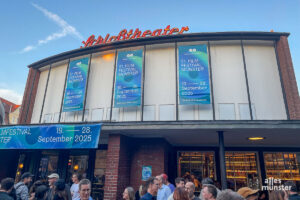 Am Freitagabend wurde das 21. Filmfestival Münster im Schloßtheater eröffnet, es geht bis zum nächsten Wochenende. (Foto: Ralf Clausen)