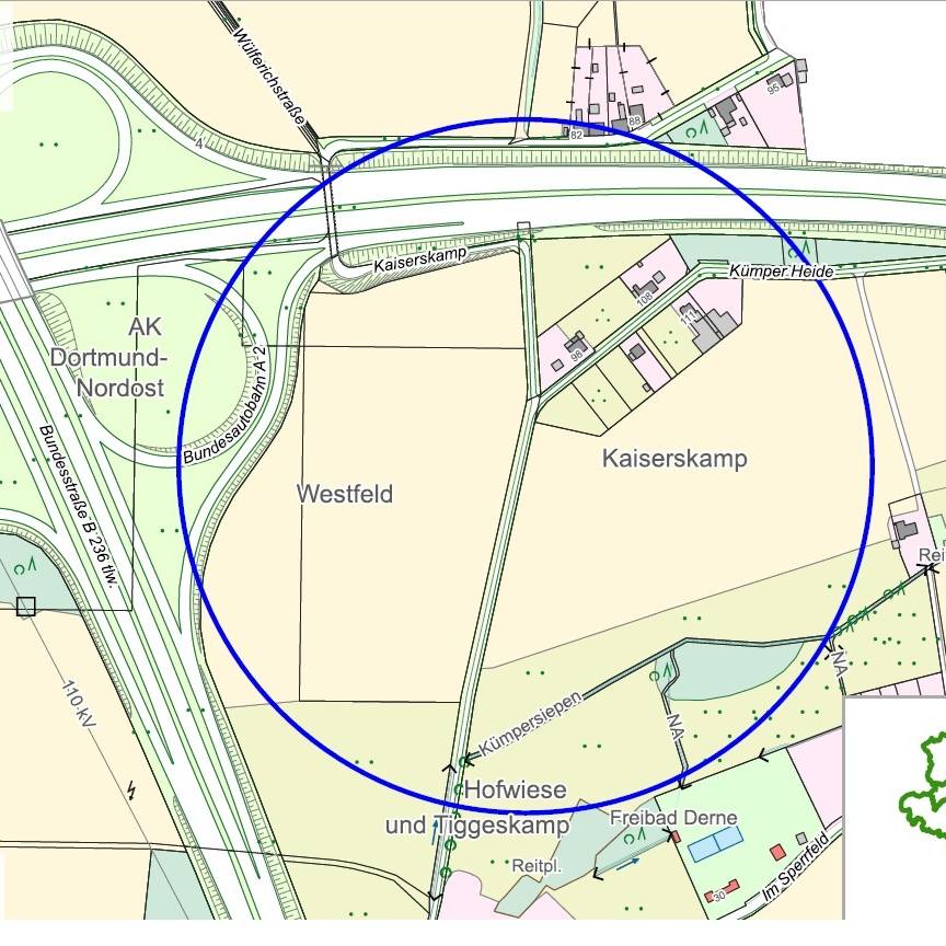 A2 gesperrt - Blindgänger in Dortmund